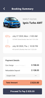 Honor all reservations within one half hour after the reserved time at the reserved price, unless the agency told you that the reservation is not guaranteed. Car Rental App Design Uplabs