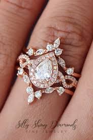 Rose Gold Victorian Engagement Ring Vintage Teardrop Wedding Etsy In 2020 Victorian Engagement Rings Wedding Rings Teardrop Wedding Ring Sets Unique