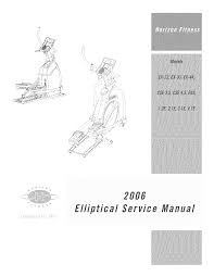 user manual elite elliptical manuals