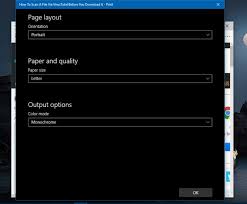 The rest of the document (booklet format, and 12 pages total) is all in black text/graphics. How To Print Black White In Microsoft Edge In Windows 10