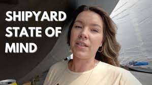 35 year old female superyacht crew week in my life in the shipyard vlog