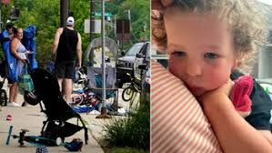 Un niño de dos años sobrevivió a la matanza de Highland Park protegido bajo  los cuerpos de sus padres