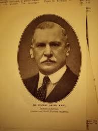 Di26 Ephemera 1923 picture sir Vincent raven l n e r