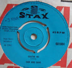 Było już ciemno, a pod koniec piosenki, zaczę. Sam And Dave Soothe Me 1967 Blue Label 3 Prong Push Out Centre Vinyl Discogs