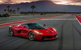 Download Wallpapers Ferrari Laferrari Sunset 2017 Cars Raceway Sportcars Ferrari Besthqwallpapers Com Ferrari Laferrari Sports Car Wallpaper Car Wallpapers