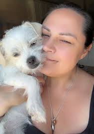 This is Lucy! She is one of the smartest dogs we have ever known! So much  personality! This is when she was a puppy! She is 4 now! Love her to  pieces! ❤️❤️