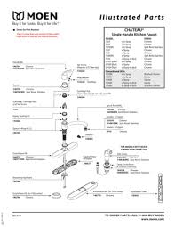 2 screws, 1 handle adapter (made of copper), handle connector, hex wrench. Moen 7425 Touch On Kitchen Sink Faucet Instrukcja Obslugi Manualzz