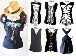 Pin On Ladies Sexy Cutting Shirts Style