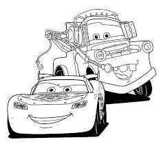 Pixar tow mater tow truck coloring page. Lightning Mcqueen Monster Truck Coloring Pages Novocom Top