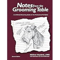 Notes from the Grooming Table: Melissa Verplank: 9780692658079: Amazon.com:  Books