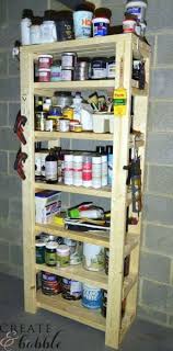 Properly built, the shelves are strong enough one can climb up the front of them. Remodelaholic 20 Fantastic Diy 2x4 Shelving Ideas