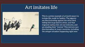 Art Imitates Life By Wolfy Fiorini