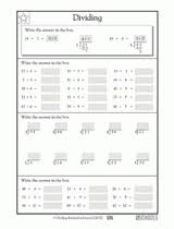 This division operations are used in representing fractions, the conversion of time and data as well as. Dividing And Finding Remainders 2 Digit Numbers 3rd Grade 4th Grade Math Worksheet Greatschools
