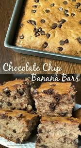 Delicieuse Dlicieuse Avezvous Favorite Chocolat Chocolat Pepites Avezvous Avezvous Bananes Banana Chocolate Chip Banana Dessert Recipes Banana Bars
