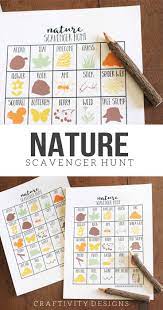 These scavenger hunt clues are free and will help you have fun with your friends. How To Go On A Nature Scavenger Hunt With Kids Free Printable Craftivity Designs