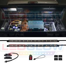 Ledglow 2pc Led Truck Tool Box Lighting Light Kit W Auto On Off Switch Walmart Com Walmart Com