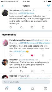 Access knowledge, insights and opportunities. Chris Chan Sonichu Cpu Blue Heart On Twitter Nowacking Blocked Me Now Wtf Next Y All Gonna Harass Everyone I Follow To Make Me Most Blocked Twitter Account I M Mass Reporting Now Https T Co Fsf2vy61mt