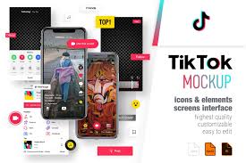 Tik Tok Mockup In 2020 Mockup Mockup Design Photoshop Design