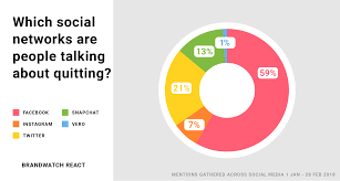 A Pie Chart Shows The Ways People Are Talking About Quitting