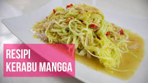 thai food som tam (som tum thai) somtam thai or papaya salad is the most thai popular menu that well known among the. How To Make Mango Salad Cara Buat Kerabu Mangga Youtube