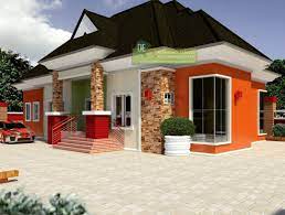 Second, most bungalows are covered with flat roofs. 4 Bedroom Bungalow Floorplan With Key Construction Materials Estimate Nigerian House Plans