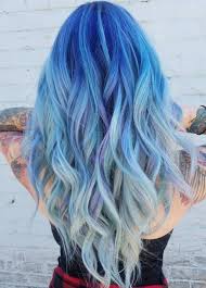 The mini buns are a fun way to show off the colorful look. Ocean Hair Trend Is Taking Blue Hair To The Next Level