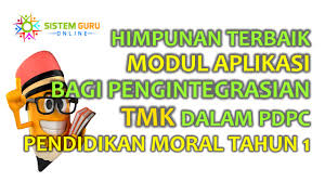 Integr asi aplikasi tmk dalam pembelajaran matematik. Himpunan Terbaik Modul Aplikasi Bagi Pengintegrasian Tmk Dalam Pdpc Pendidikan Moral Tahun 1