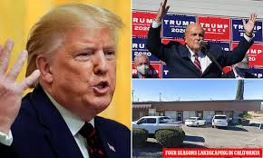 Trump campaign hired another Four Seasons business, paid them $50k before  Giuliani's wild event