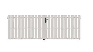 We always effort to show a picture with hd resolution or at least with perfect images. Portail Jardimat Pvc Arenes Blanc 9016 300 X H 140 Cm Castorama
