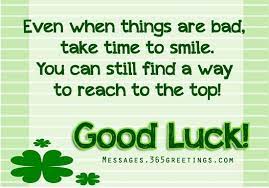 Good Luck Messages Wishes And Good Luck Quotes 365greetings Com