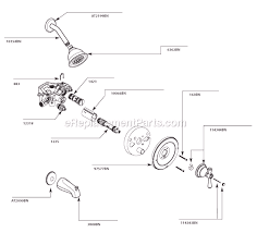 But you might also have to improvise a little as all the moen faucets are not the same. Moen Tub And Shower Faucet T3111bn Ereplacementparts Com