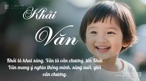 Tên Khải Văn: Ý nghĩa, Phân tích, Phong thủy và Thần số học