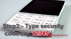 Insert your new non accepted sim card. How To Hard Reset Nokia X3 Within Seconds Youtube