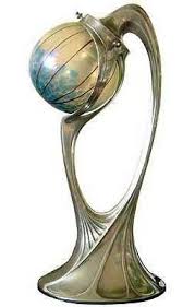 Art Nouveau Table Lamp Ca 1910 How Beautiful Art Nouveau Lighting Art Nouveau Lamps Art Nouveau Design