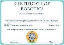 Lego introduced support for acme v2 in v1.0.0. Robotics Certificate Template Mansah