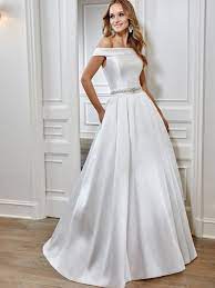 De ce sa alegem o rochie de mireasa din satin si mikado in sezonul 2021? Destul De La Moda Cel Mai Bine Vandut Frumos Ieftin Rochii De Mireasa Simple Si Drepte 101openstories Org