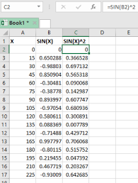 Inverse sine (arcsine) of a value or expression : How To Write And Use Sin Squared In Excel Excelchat