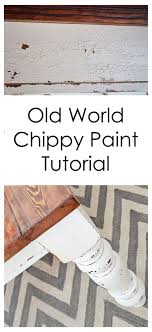 Pin By Cuter Tudor On Paint And Finish Tutorials Distressed Painting Painted Furniture Chippy Paint