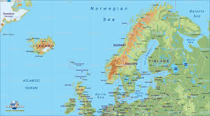 Colorful map of europe map of europe europe map. Map Of Northern Europe General Map Region Of The World Welt Atlas De