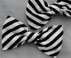 Black And White Striped Bow Tie Boy S Black And White Stripe Bow Tie Clip By Divinedomestication Black And White Black White Wedding