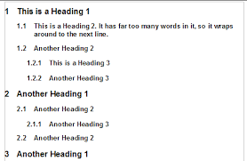 They should never be used to. Defining A Hierarchy Of Headings Apache Openoffice Wiki