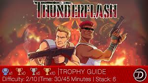 Hoji has no memory of why he was exiled. Thunderflash Trophy Guide Dex Exe