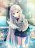 Beautiful Anime Girl With Silver Eyes