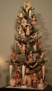 Cute Decorated Treei Used To Have A Small Table Christmas Tree In Every Room When My Son Was Y Traditional Christmas Tree Prim Christmas Christmas Decorations