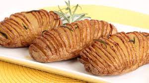 Hasselback Potatoes Recipe Laura Vitale Laura In The Kitchen Episode Hasselback Potatoes Potato Recipes Recipes