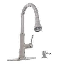 Home depot kitchen faucet american standard. American Standard Huntley Selectflo Single Handle Pull Down Sprayer Kitchen Faucet In Stainless Steel 7009ssf The Home Depot