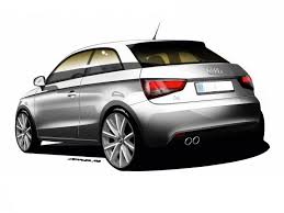 Audi A1 Design Sketch Audi A1 Audi Audi Cars