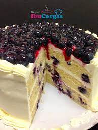 Resepi kali ini adalah kek oren yang sangat lembab dan lembut. Lemon Blueberry Cake Kek Lemon Dengan Blueberry Dapur Ibucergas Com