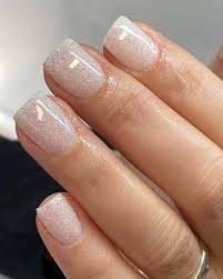 21 Pretty White Glitter Nails For Any Occasion Stayglam 35 gradient glitter ombre nails to add glam.