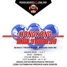 Prediksi Hongkong Pools 29 Agustus 2019 Mario Shio Sydney